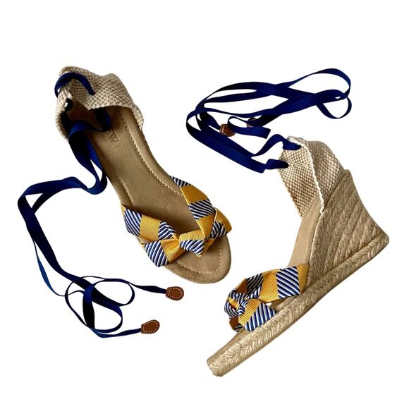 J. Crew Espadrille Wedges - Picture 1 of 7